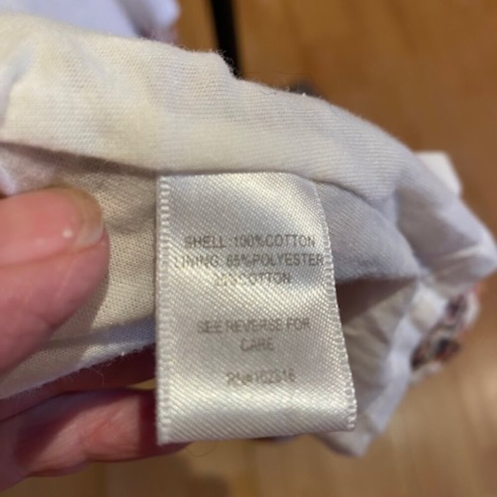 Garnet Hill Aztec Print Sleeveless Dress Light as a breeze fully lined size M - Picture 8 of 14